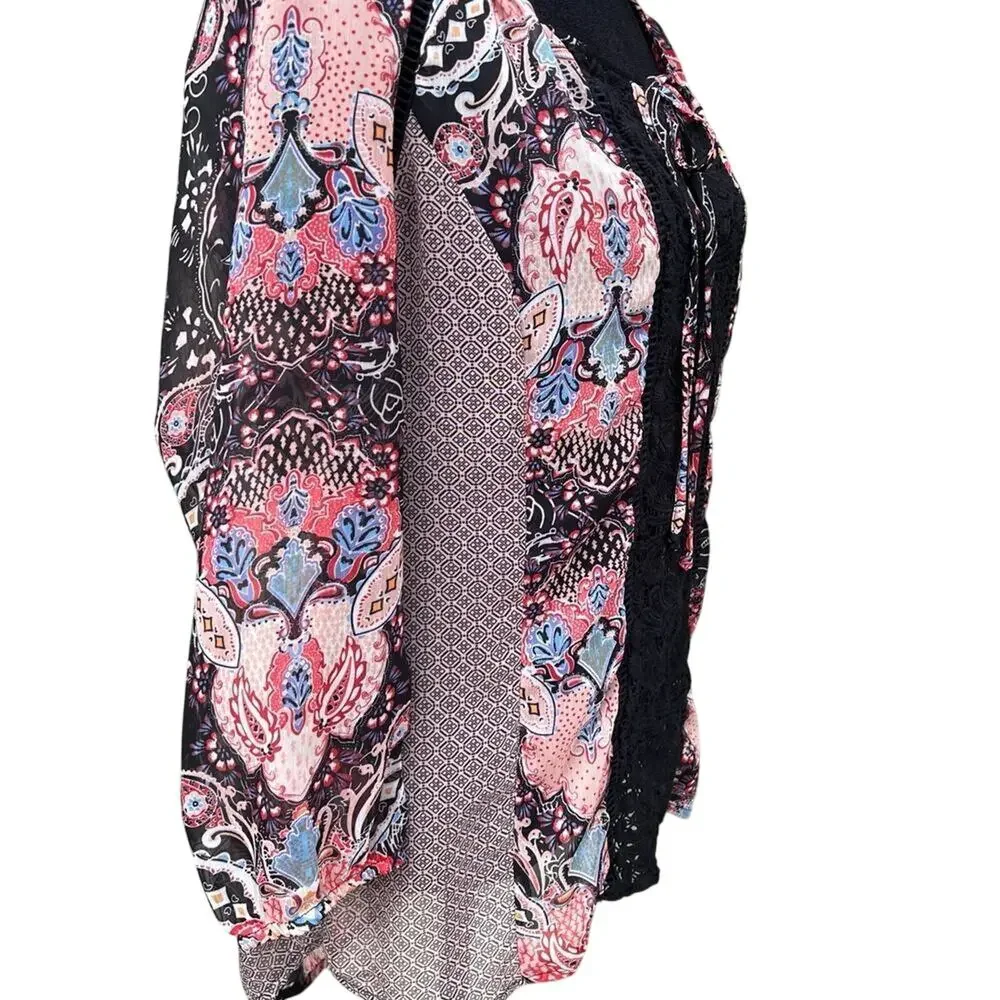 CYNTHIA ROWLEY size S women’s tunic, multi color
